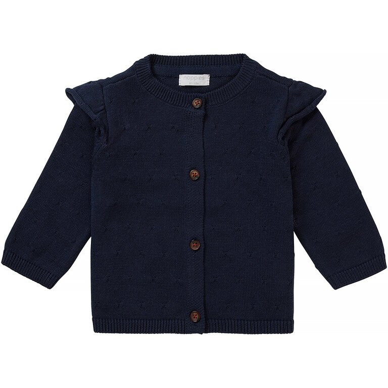 Gebreid vestje Norton (india ink)