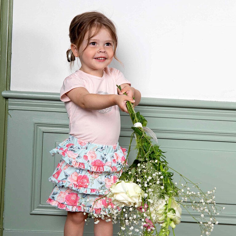 Rokje Tula rose garden (misty green)