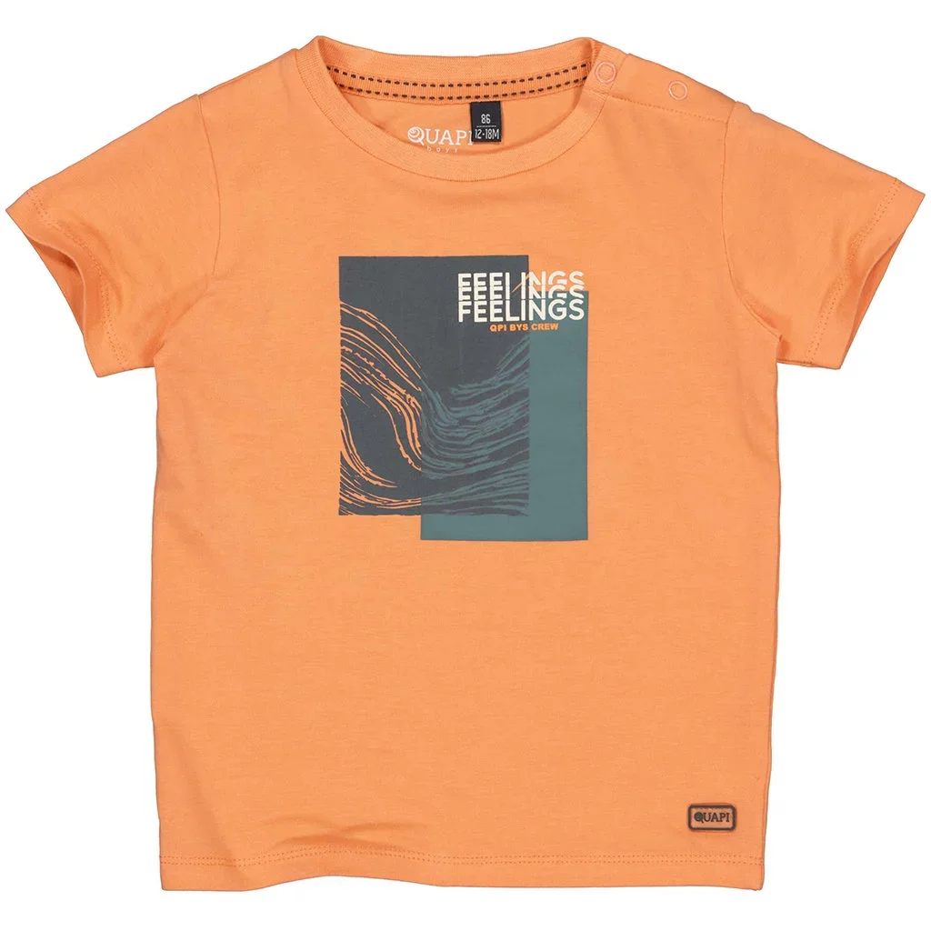 T-shirtje Valk (orange mandarin)
