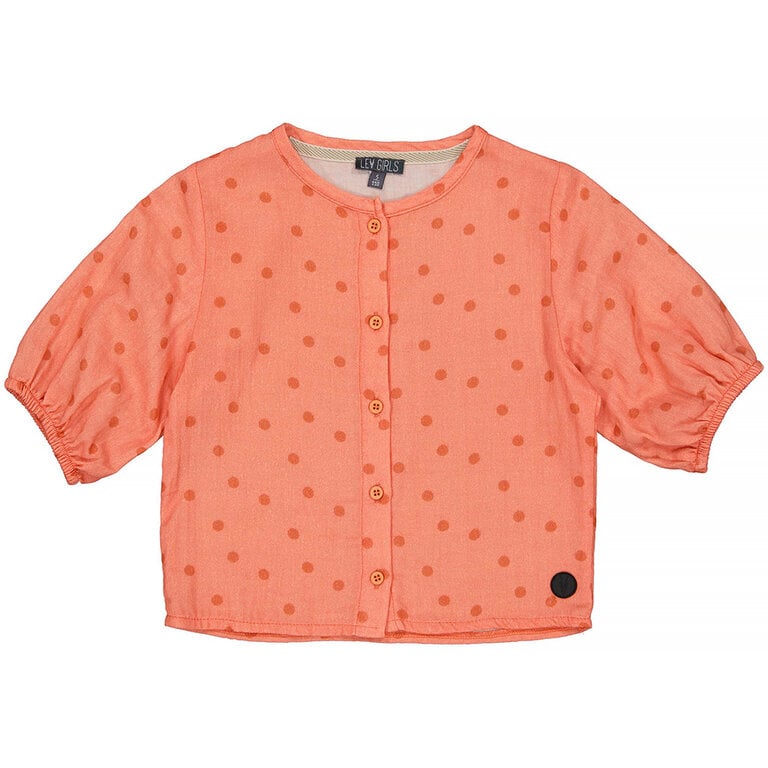 Blouse Esma (aop peach soft dot)