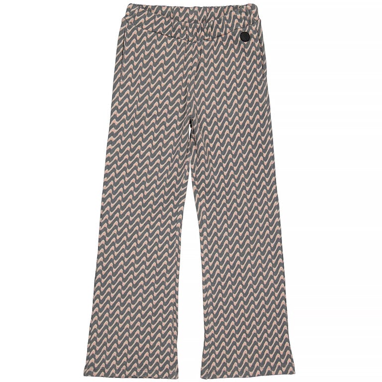 Broek Daimond (aop green basil geomatric)