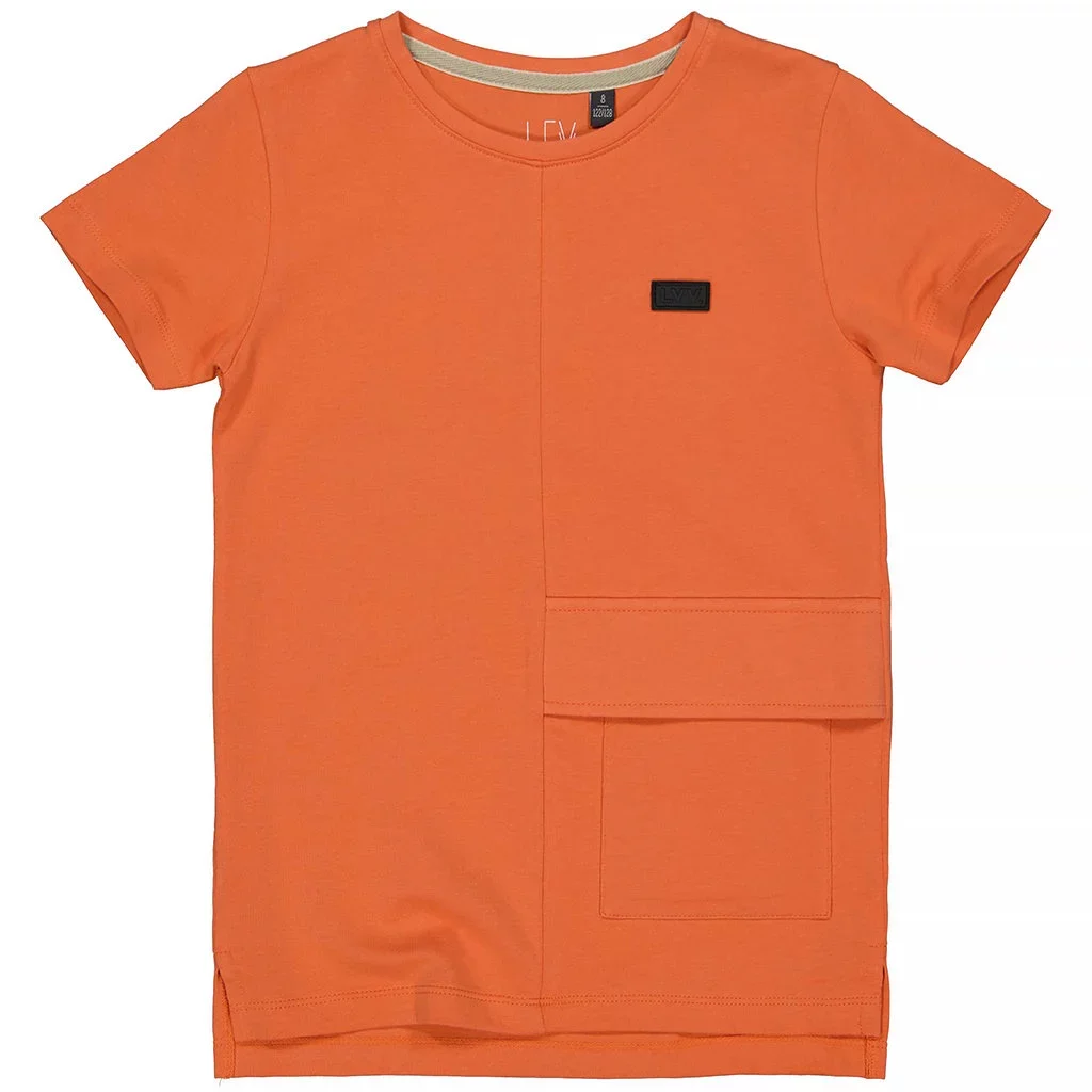 T-shirt Daman (orange red)