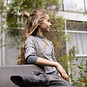 LEVV Trui Davina (aop green basil geomatric)