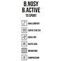 B.Nosy Vest hoodie B.Active (active zebra ao)