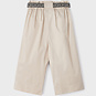 Mayoral Broek culotte met riem (almond)