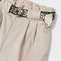Mayoral Broek culotte met riem (almond)