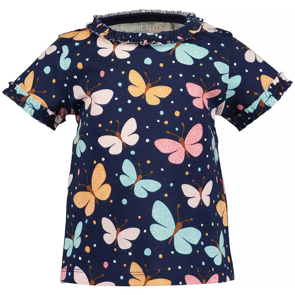 T-shirt Butterfly (ultramarin)