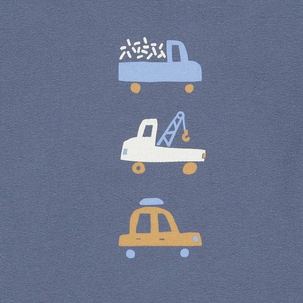 T-shirtje automobile (indigo)