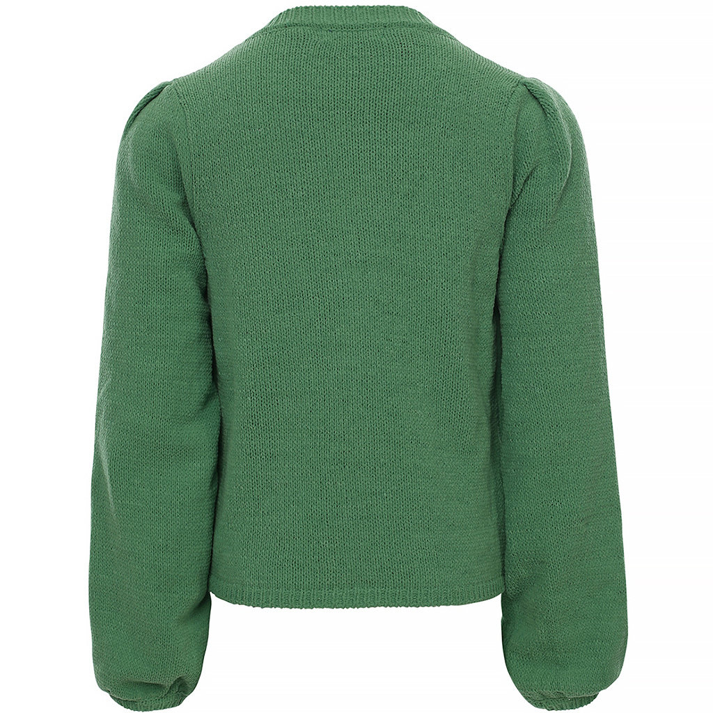 Gebreid vest (clover green)