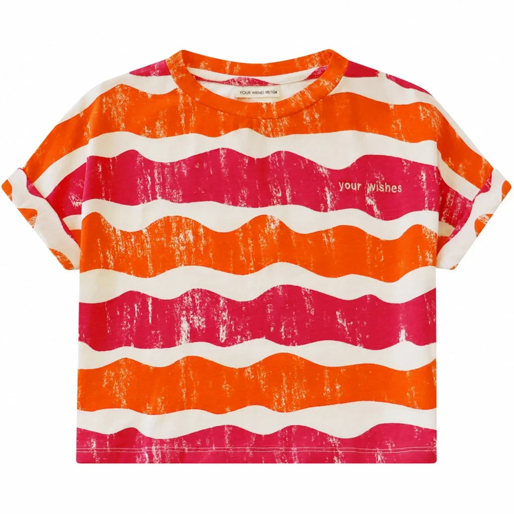 T-shirt Pop Wave | Angie (multicolor)