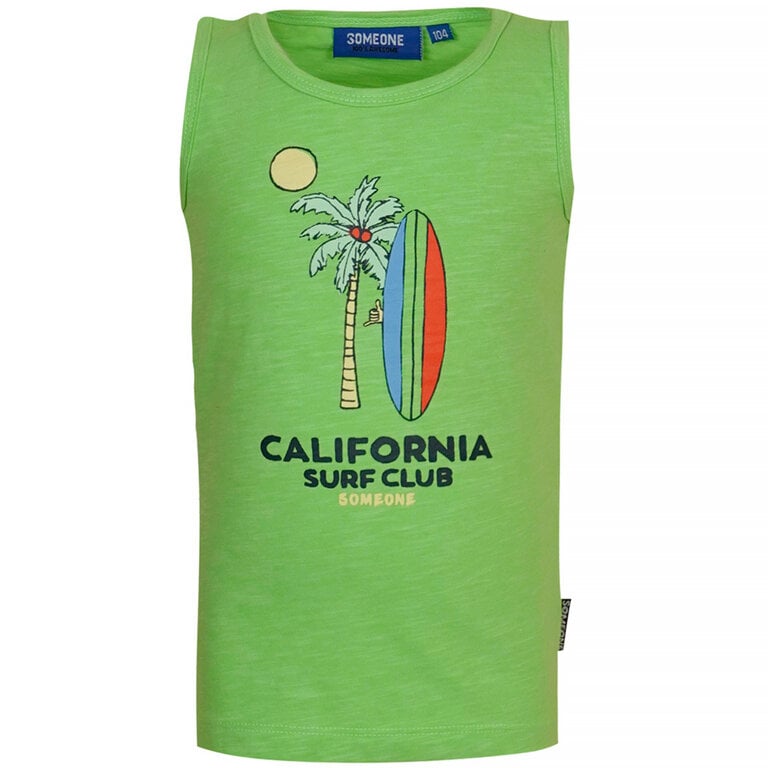 Mouwloos shirt Bondi (fluo green)