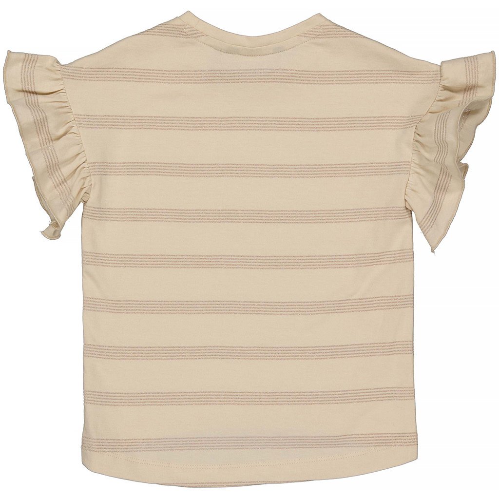 T-shirtje Eslien (aop creme stripe)