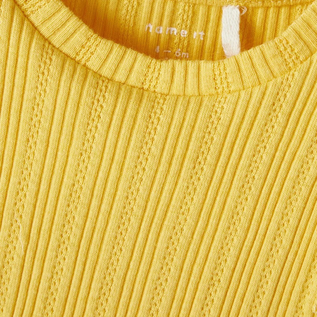 T-shirt rib Fallie (misted yellow)