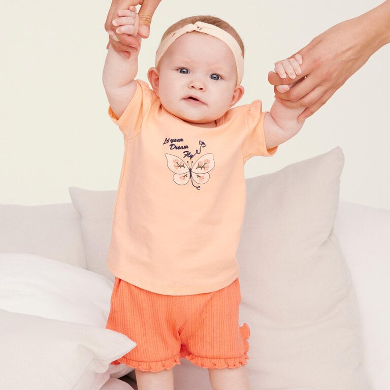 T-shirt Farlet (peach nectar)