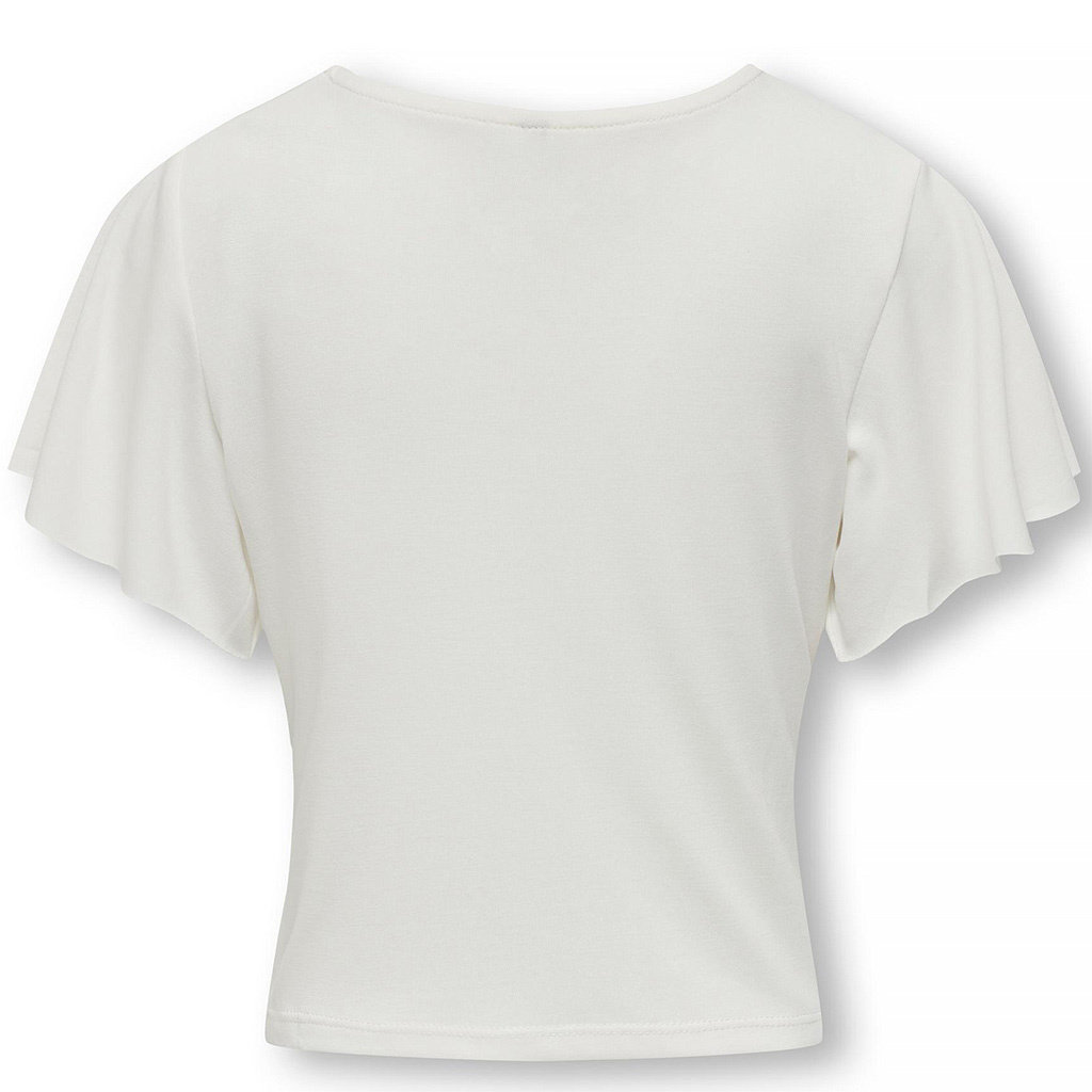 T-shirt knoop Pam (cloud dancer)