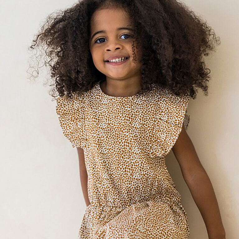 Jurkje ruffle (camel)