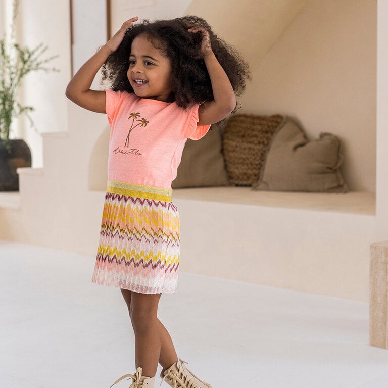 Jurkje fancy plisse (plum)