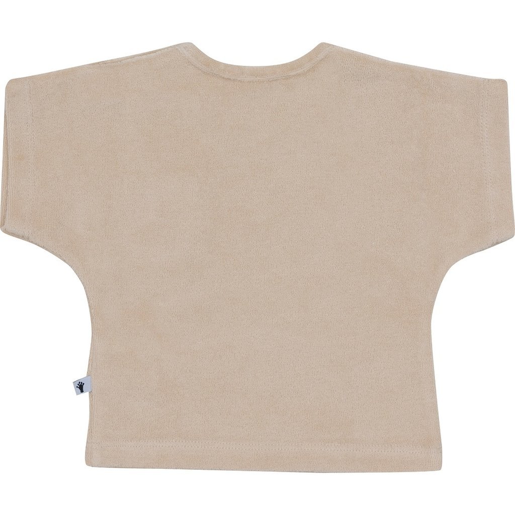 T-shirt badstof (beige/sand)