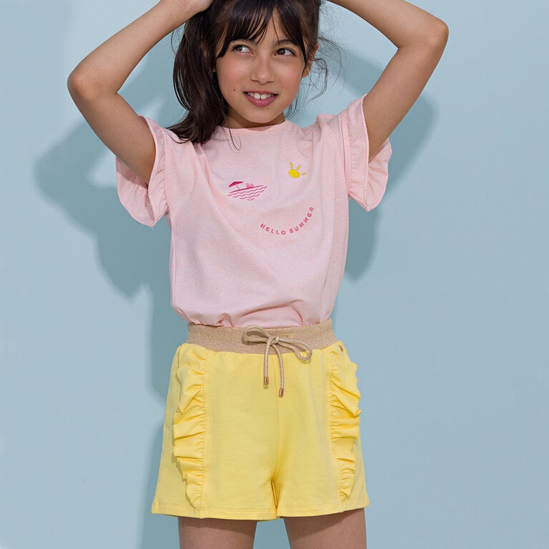 Korte broek Sara (lemon drop)