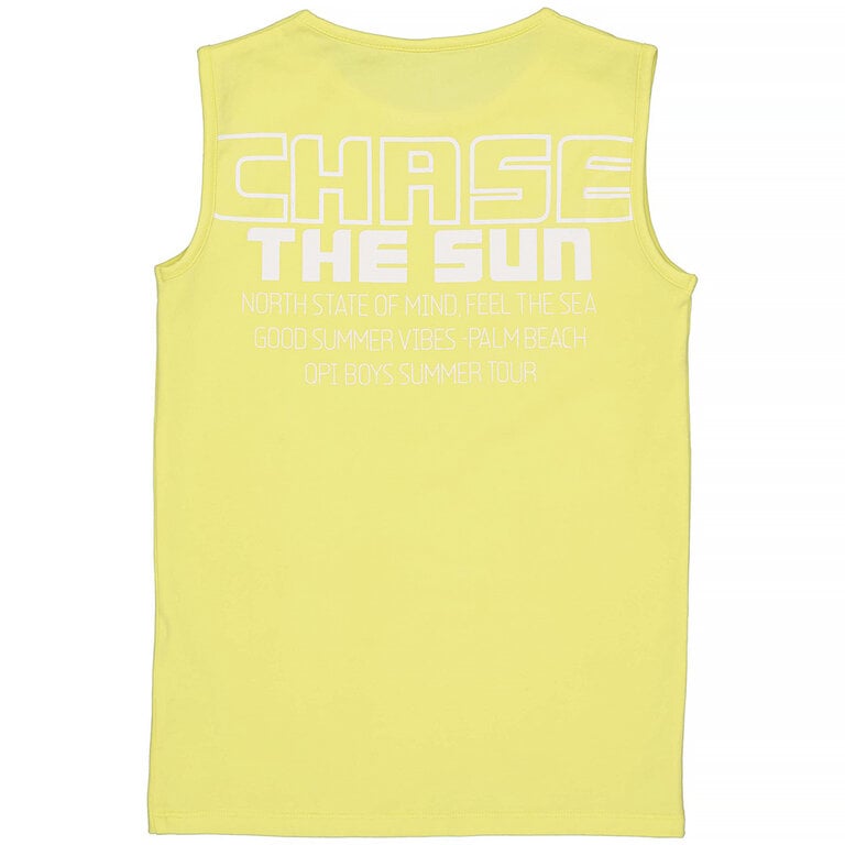 Mouwloos shirt Thiago (yellow light)