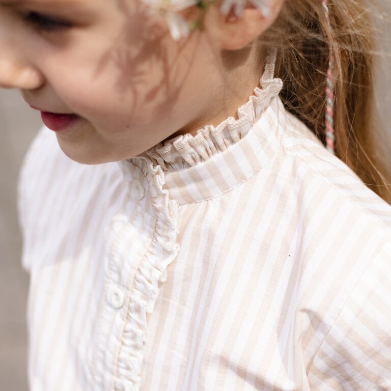 Blouse Emilia (aop creme stripe)