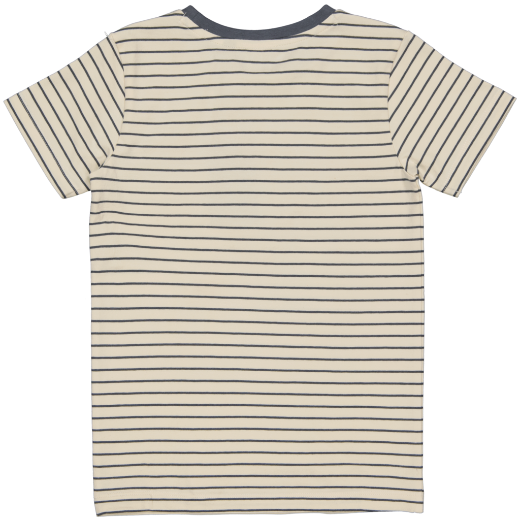 T-shirt Dan (aop blue grey stripe)