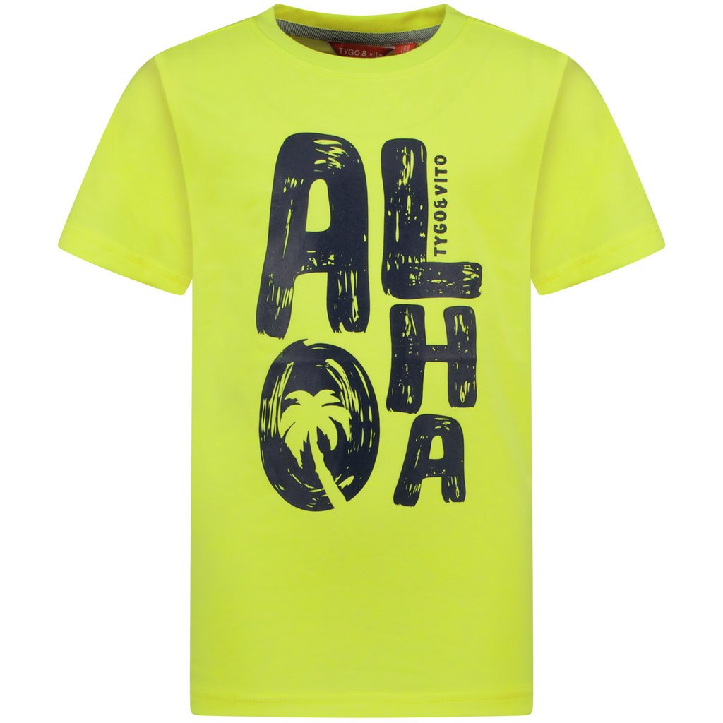 T-shirt Aloha (safety yellow)