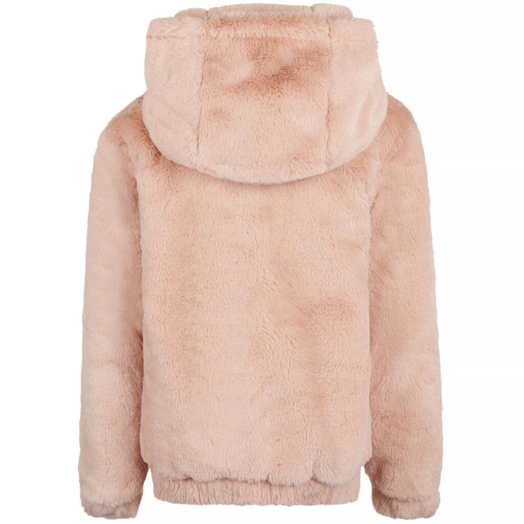 Winterjas fake fur (old pink)