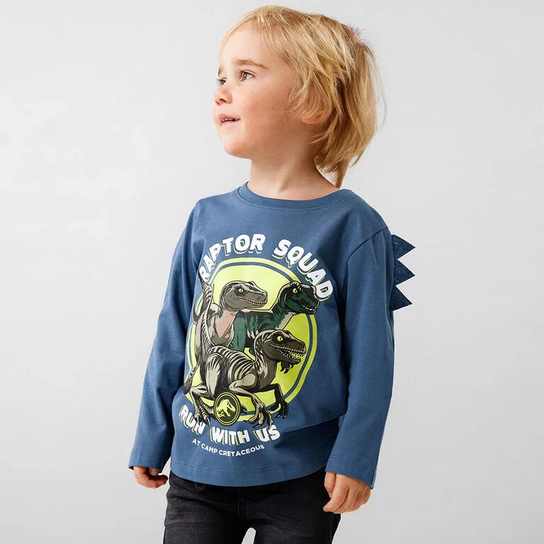 Longsleeve Jinus Jurassic (blue fin)