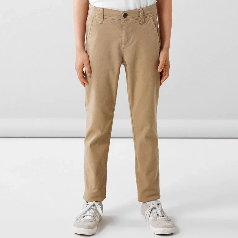 OP=OP! Broek chino slim fit Silas (kelp)