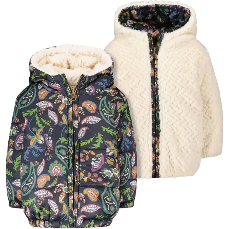 Winterjasje REVERSIBLE (paisley)