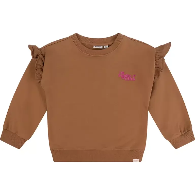 Trui oversized (tawny brown)