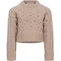 Looxs Gebreide cropped trui (beige)
