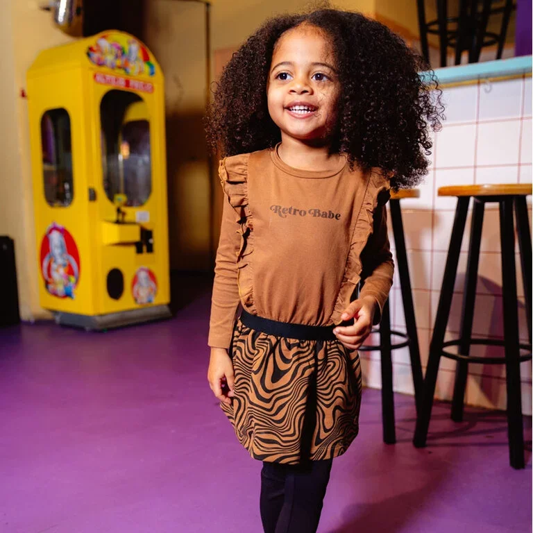 Jurk Adin (brown almond)