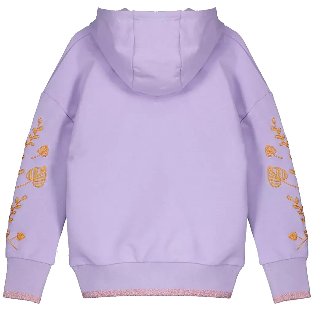 Trui hoodie Kumy (galaxy lilac)