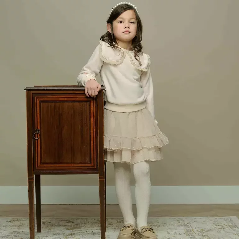 Trui Oslo (pearled ivory)