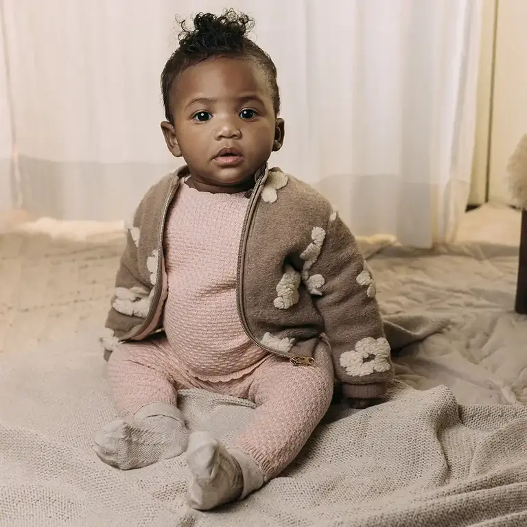 Gebreid broekje Veradale (evening sand)