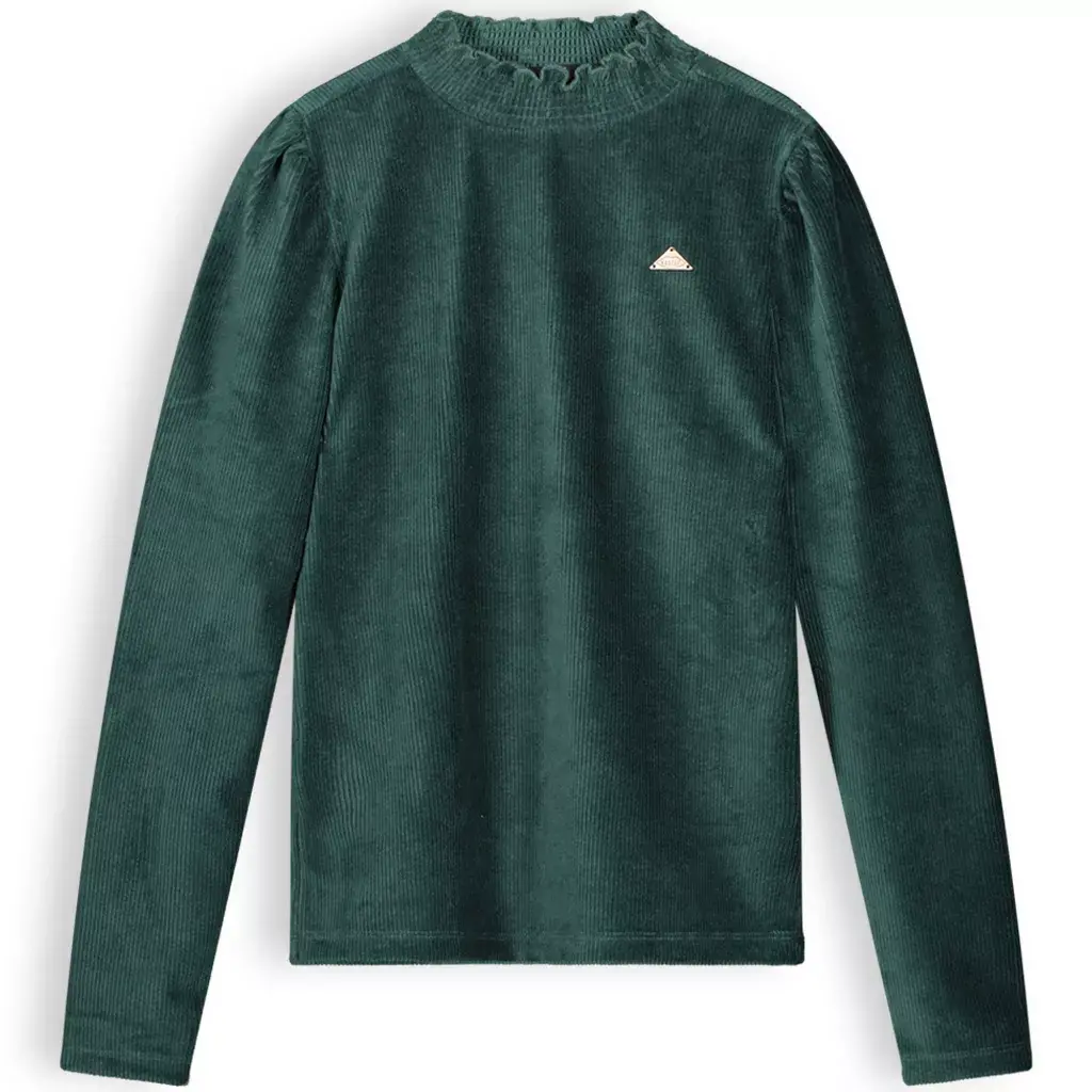 Longsleeve velours Kobus (pine green)