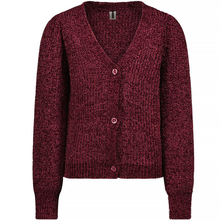 Gebreid vest B.Original (grape wine)