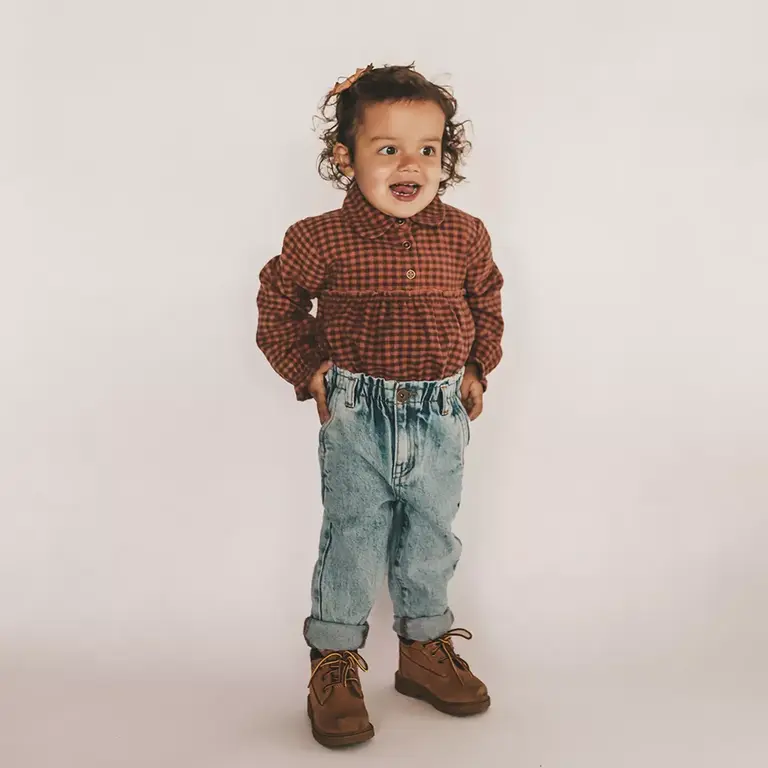 Blouse Merel (brown stone)