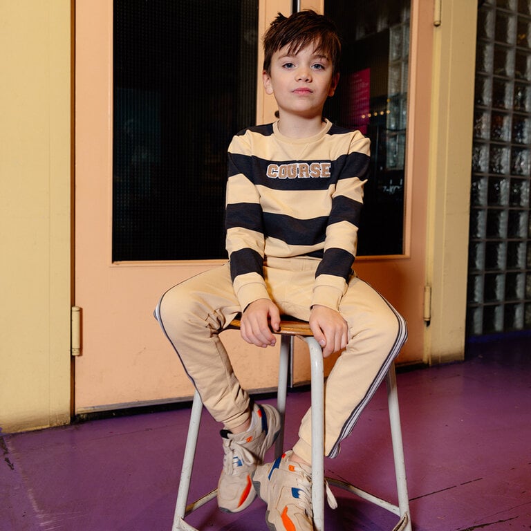 Trui Akos (grey metal stripe)