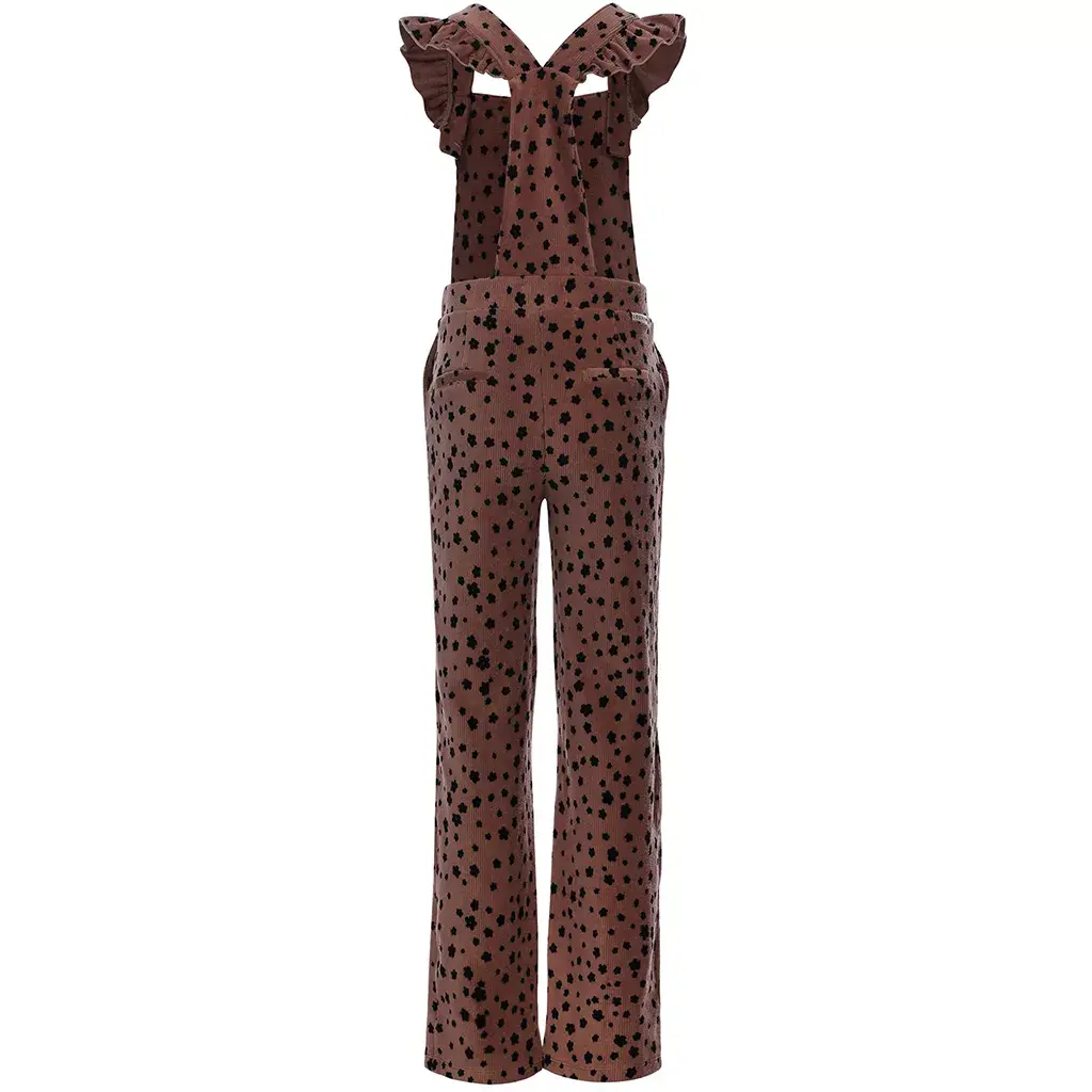 Jumpsuit rib velours (old pink)
