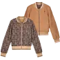 NoBell' Vest/jasje Donka REVERSIBLE (animal brown)