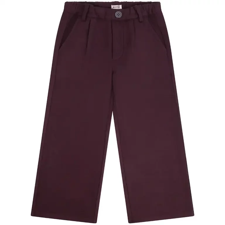 Broek wide fit (grape)