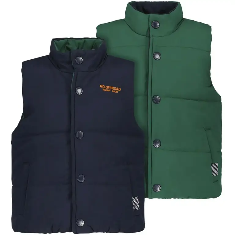 Bodywarmer REVERSIBLE (navy/green)