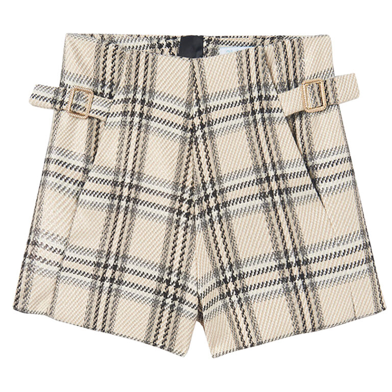 Shorts plaid (beige)