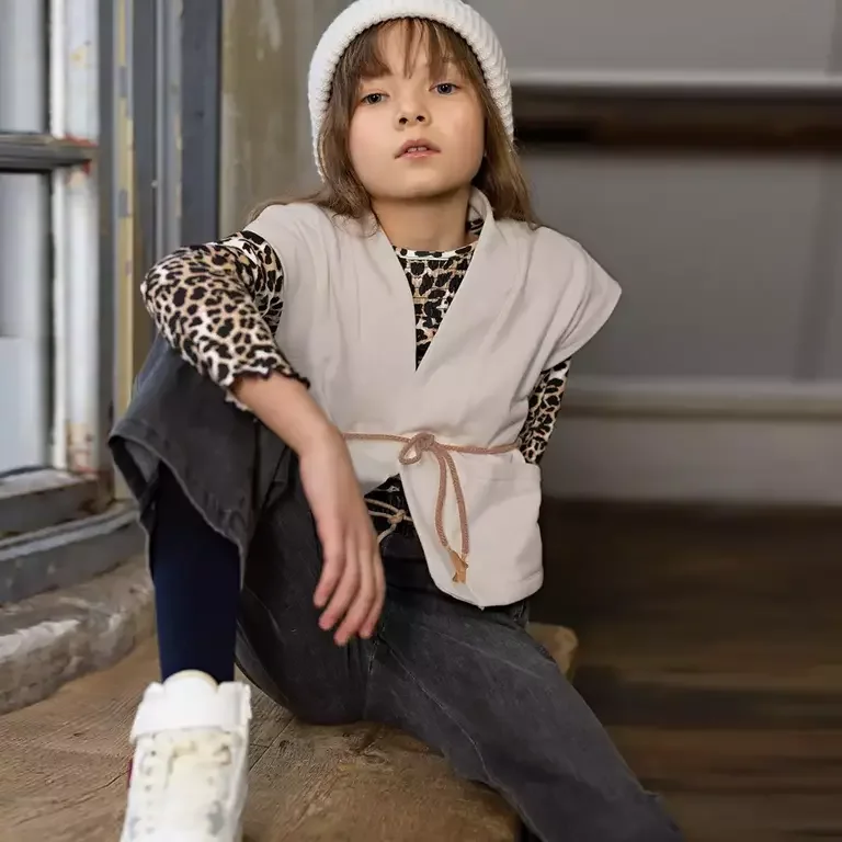 Gilet Kila sweat (pearled ivory)