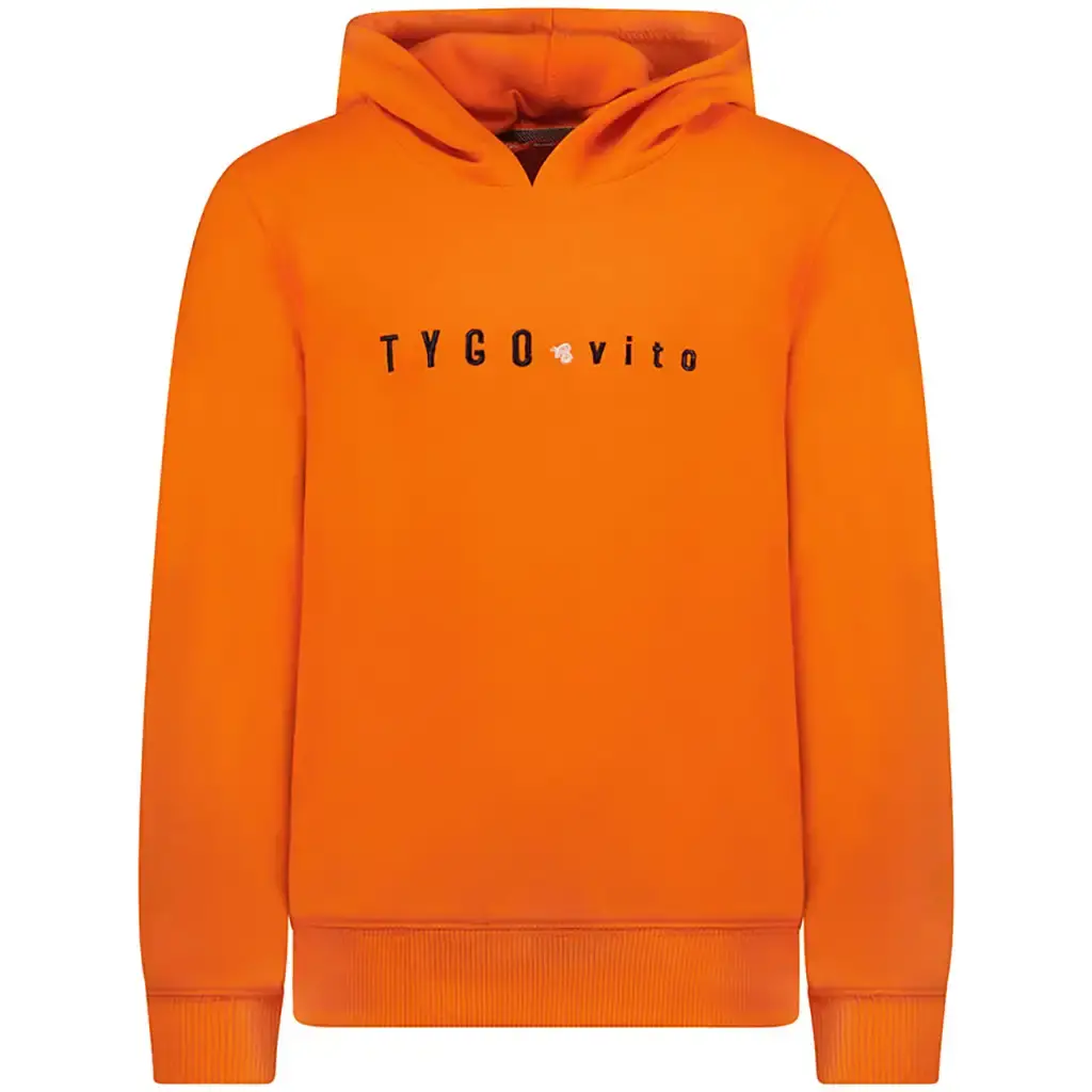 Trui hoodie (orange clownfish)