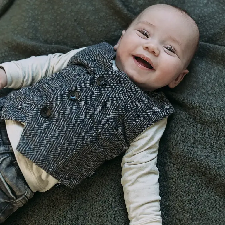 Gilet met vlinderstrikje Texico (phantom)