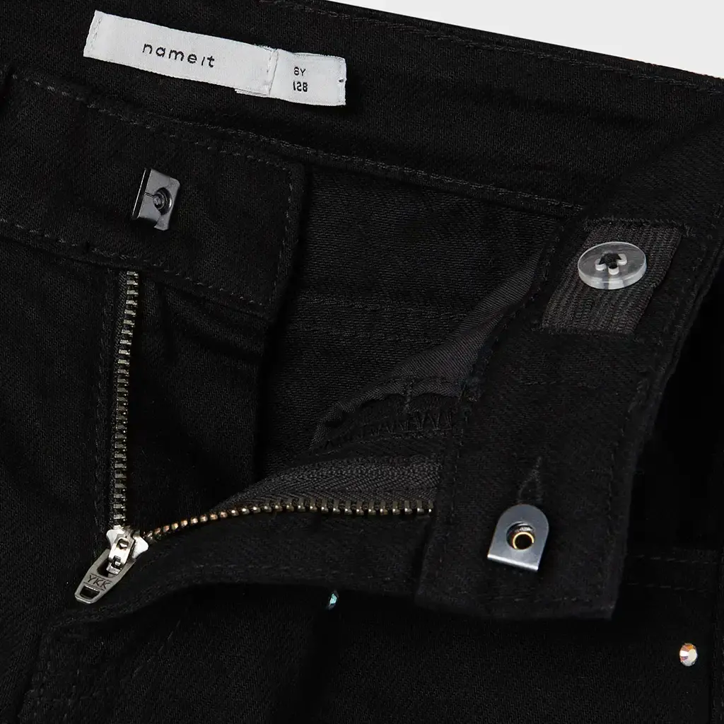 Jeans STRAIGHT Rose (black denim)
